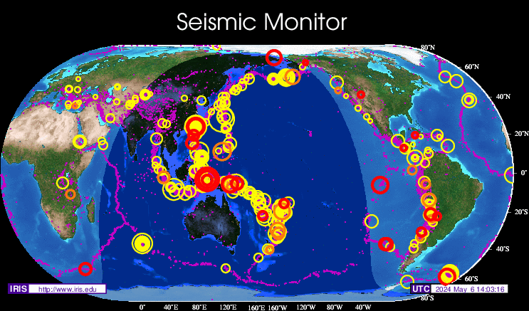 Seismic Monitor - click to enlarge